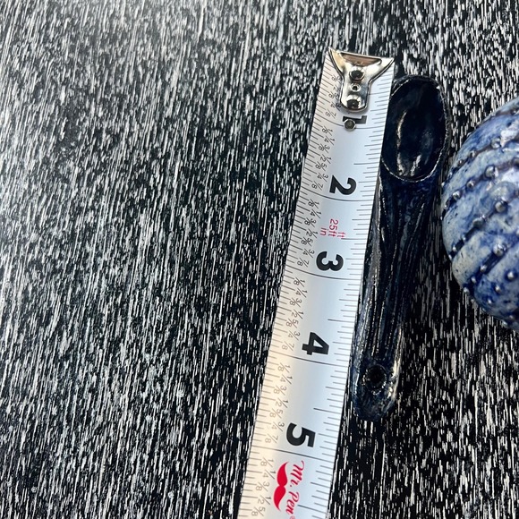 Handmade Sea Urchin pottery sugar bowl and spoon - Picture 5 of 5